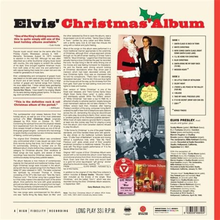 How much is Elvis Presley Christmas album worth?